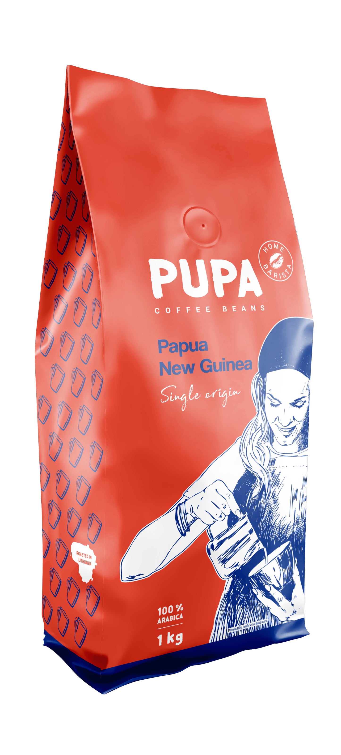 PUPA Papua Kavos Pupelės - 1 KG