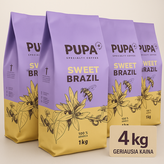 PUPA Sweet Kavos Pupelės - 4 KG