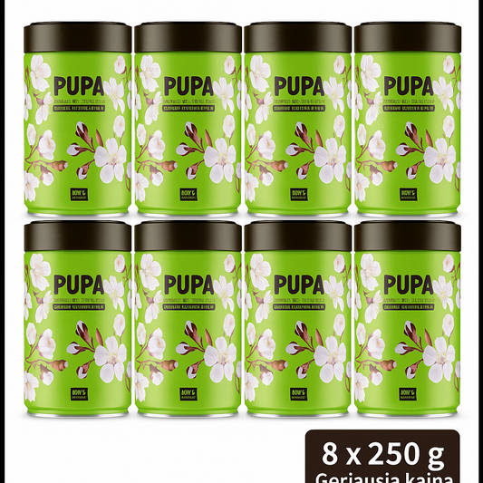 PUPA Spring Malta kava - 8 x 250 g