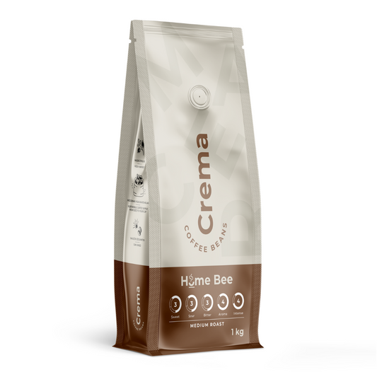 Home Bee Crema Kavos Pupelės - 1 KG