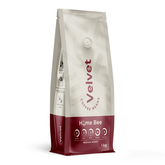 Home Bee Velvet Kavos Pupelės - 1 KG
