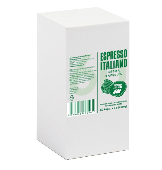 Espresso Italiano Crema 60 kapsulių