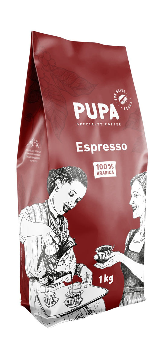 PUPA Espresso Kavos Pupelės - 1 KG