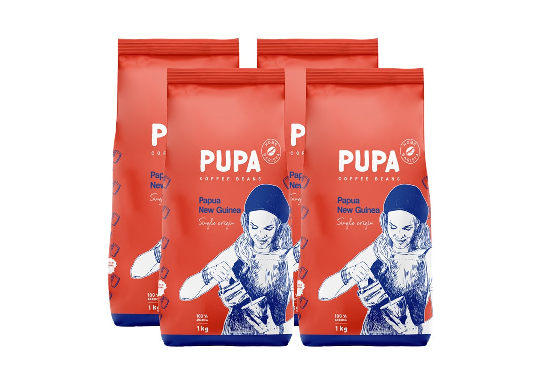 PUPA Papua Kavos Pupelės - 4 KG