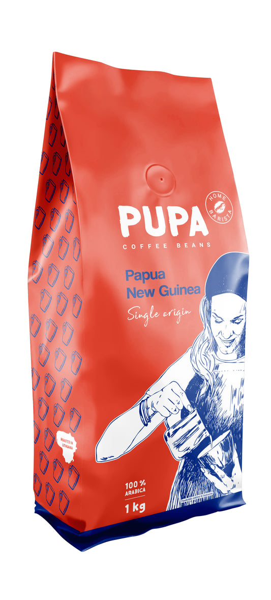 PUPA Papua Kavos Pupelės - 1 KG