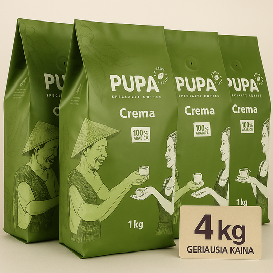 PUPA Crema Kavos Pupelės - 4 KG