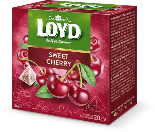 Vaisinė arbata LOYD, vyšnių skonio - 20 x 2 g