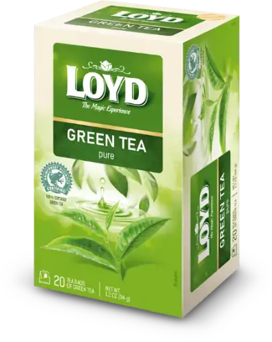 Žalioji arbata LOYD Green Pure - 20 x 1.7 g