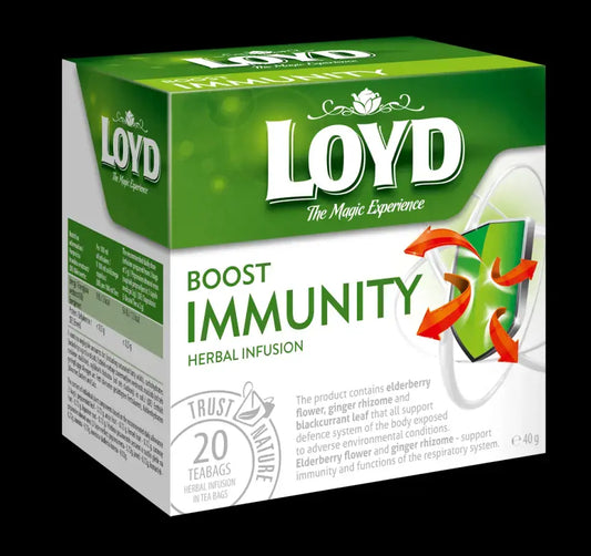 Žolelių arbata LOYD Boost Immunity - 20 x 2 g