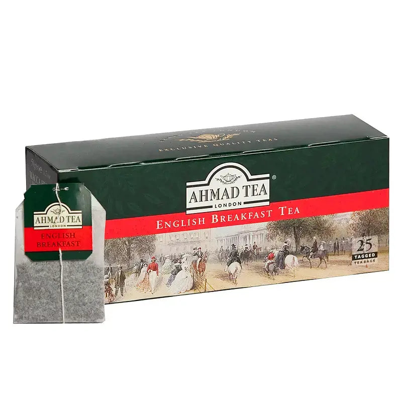 Arbata AHMAD ENGLISH BREAKFAST, maišeliuose -25vnt