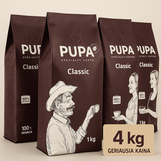 PUPA Classic Kavos Pupelės - 4 KG